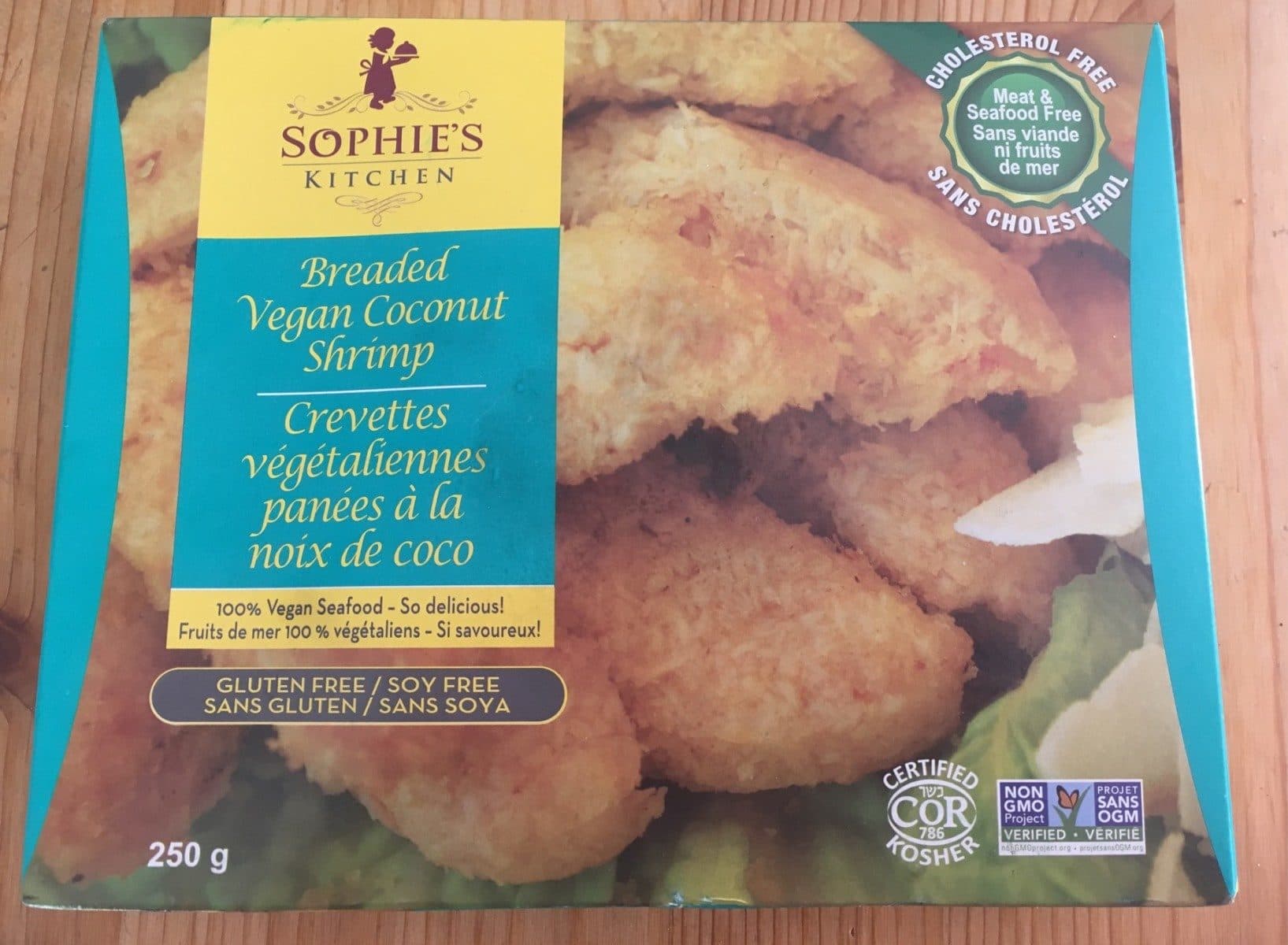 Open Food Facts Crevettes vegetaliennes panées à la noix de coco packshot