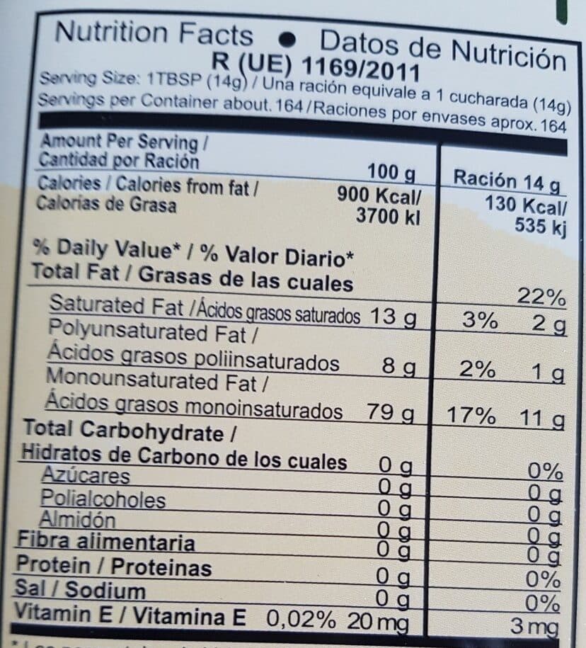 Open Food Facts Huile d'olive vierge extra packshot