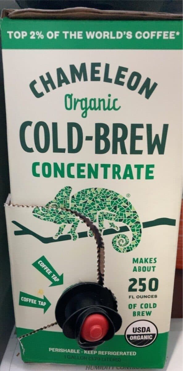 Chameleon Organice Cold-Brew Concentrate packshot