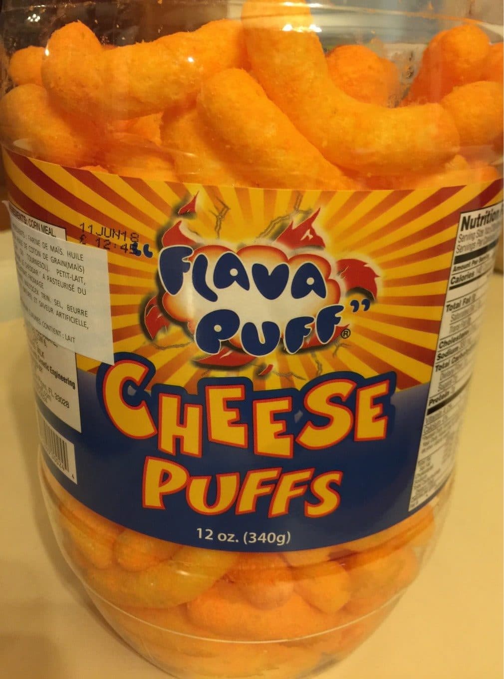 Flava Puff Cheese Puffs packshot