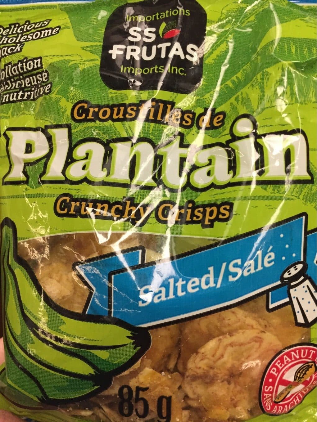 SS Frutas Croustillees de plantain packshot