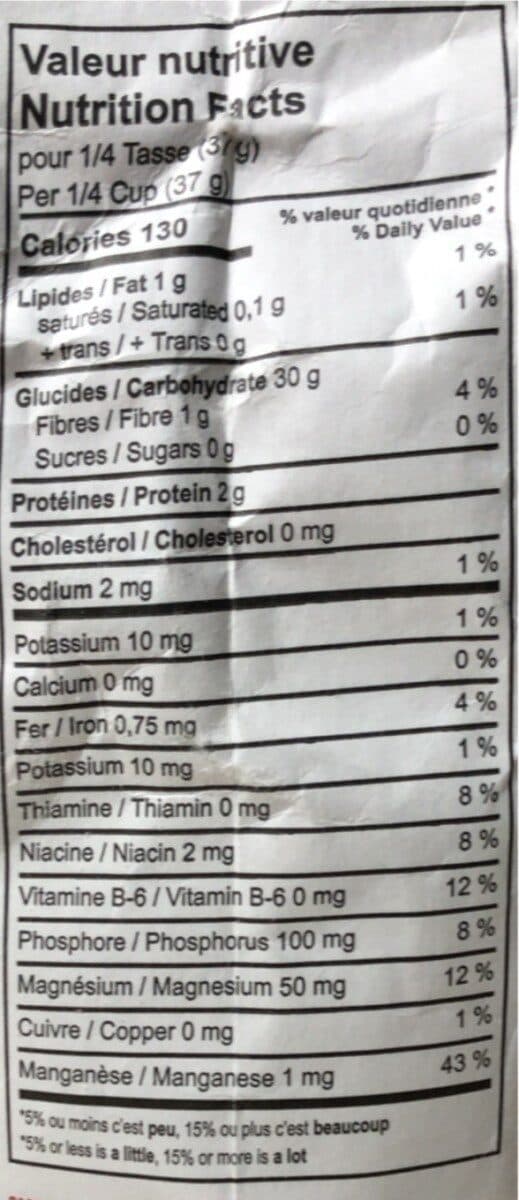 null Mélange tout usage packshot