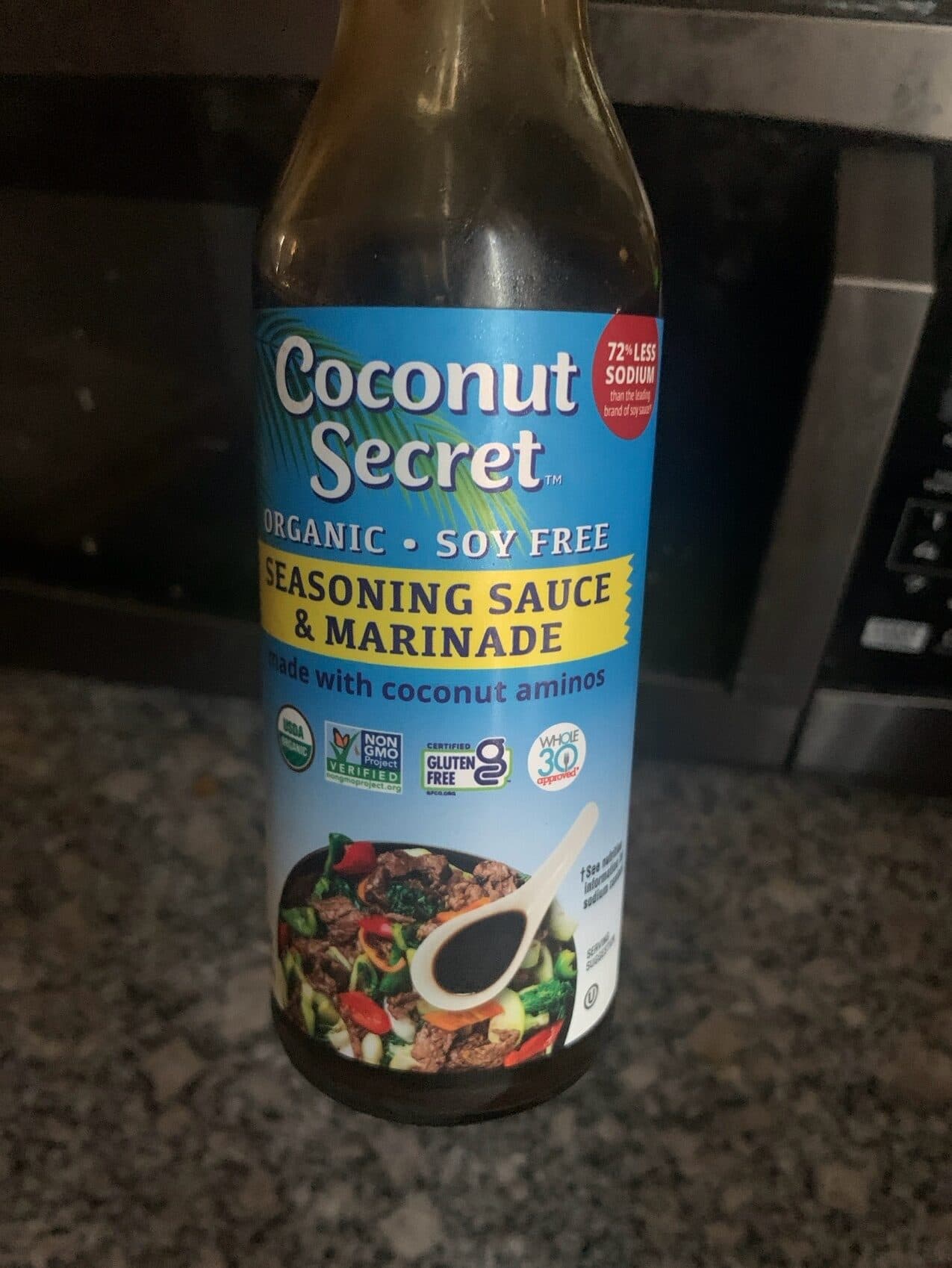 nutiva Coconut Secret coconut aminos ORIGINAL Sweet & Savory packshot