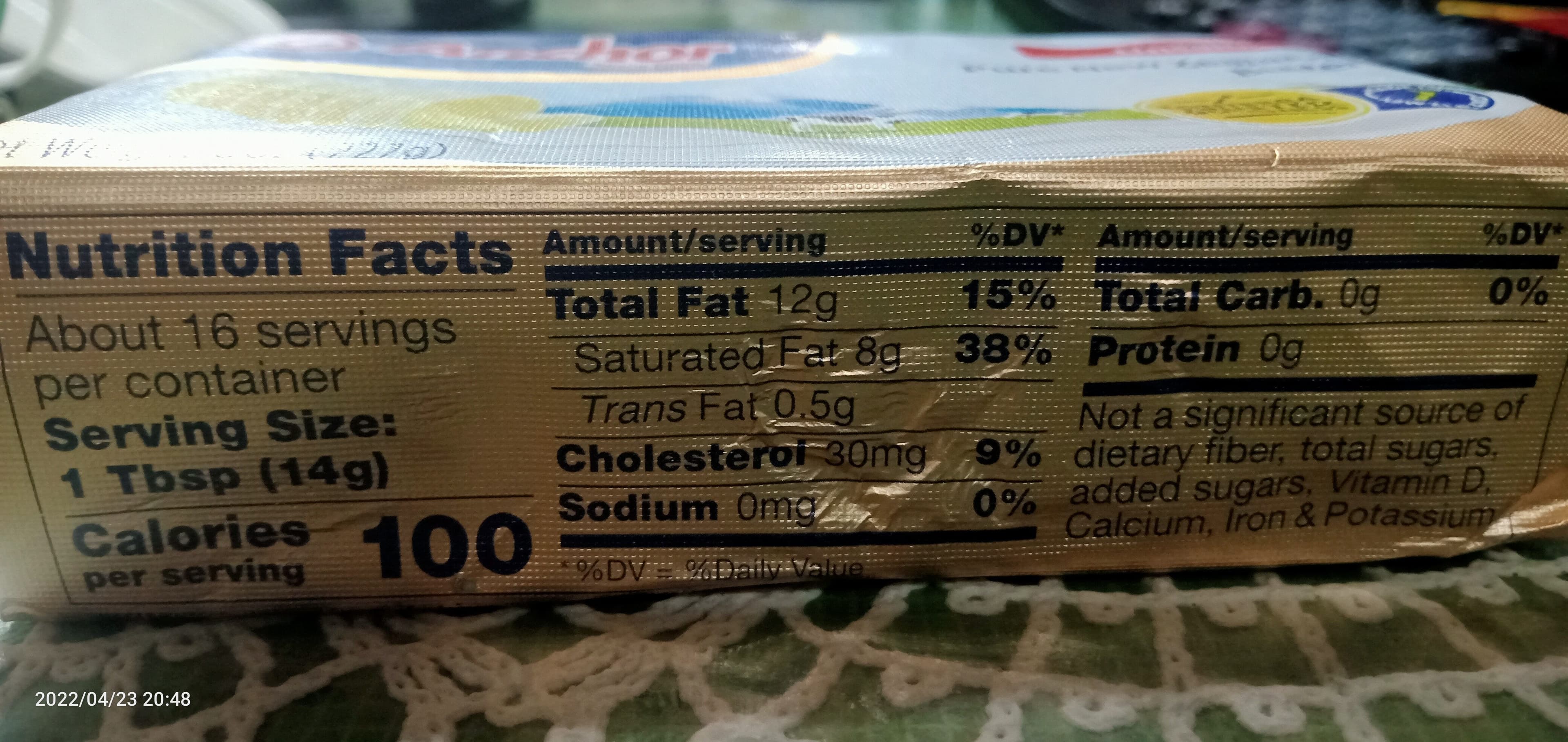Anchor Unsalted Butter packshot