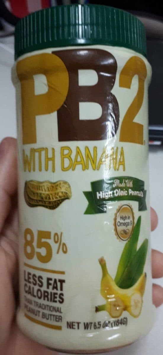 Pb2 PB2 with banana packshot