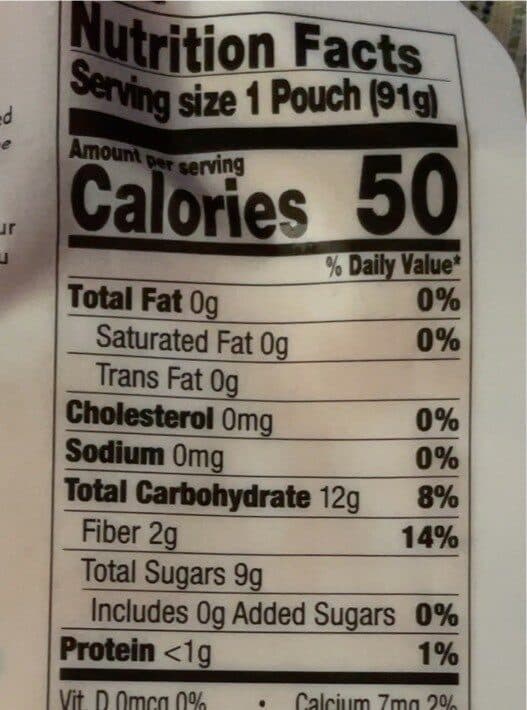 Once Upon A Farm Fruit & Veggie Blend: OhMyMega Veggie packshot