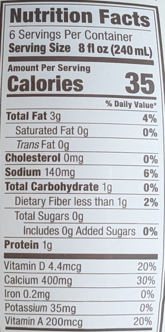 Califia Farms Almondmilk packshot