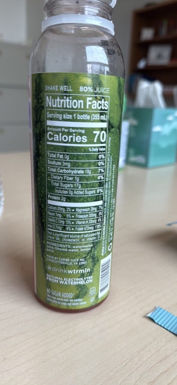 WTRMLN WTR Cold Pressed Watermelon Blend packshot