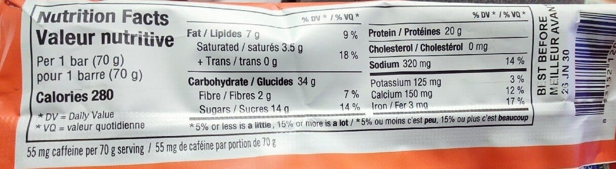 ProBar Protein Coffee Crunch packshot