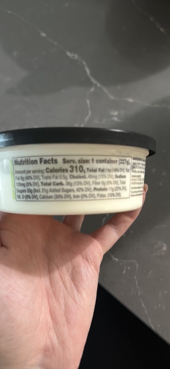 noosa key lime finest yoghurt packshot