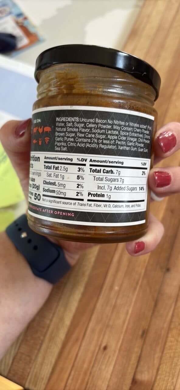 TBJ Gourmet Sweet Chili Uncured Bacon Jam packshot