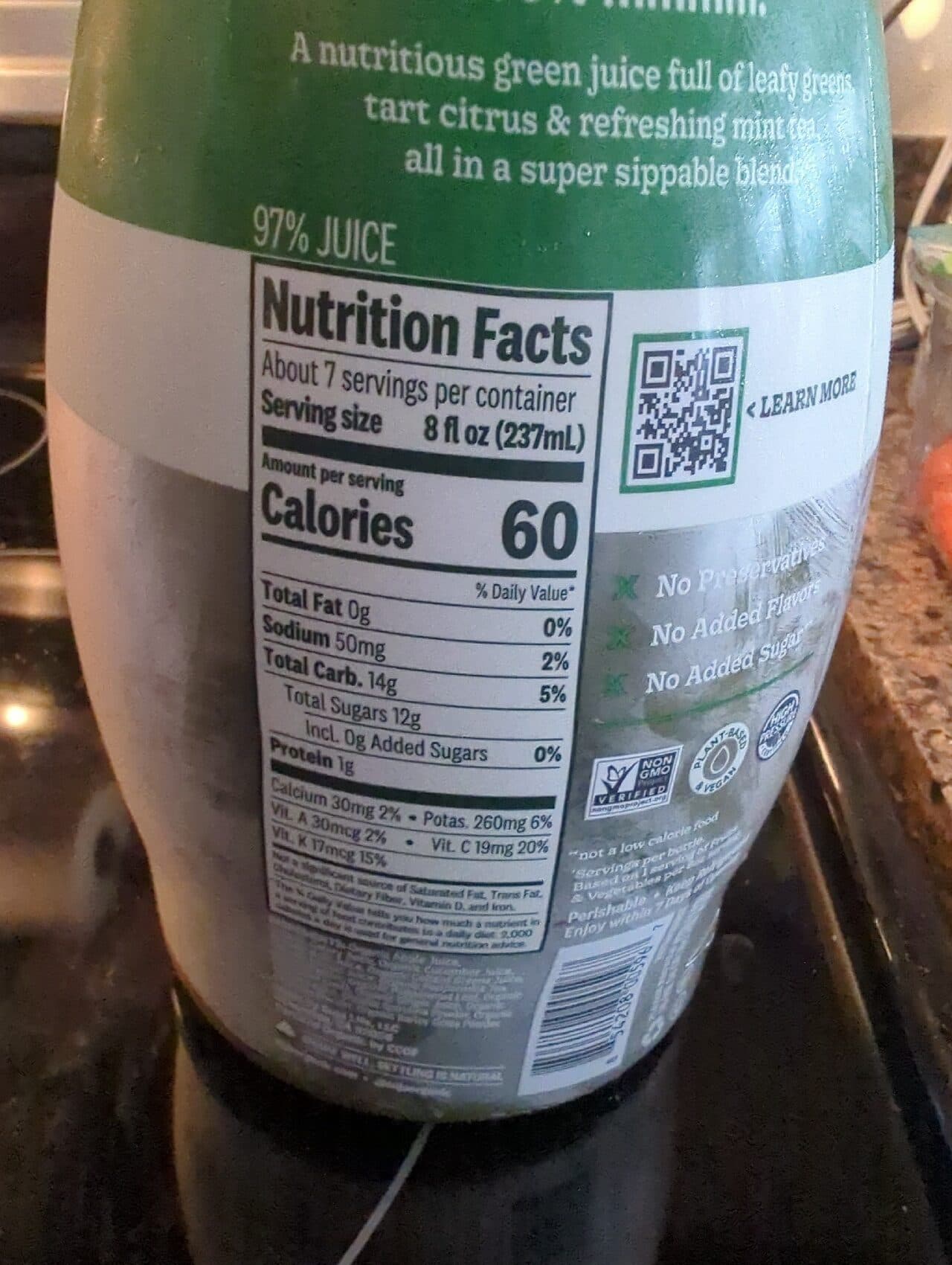 Suja Organic Mighty Dozen packshot