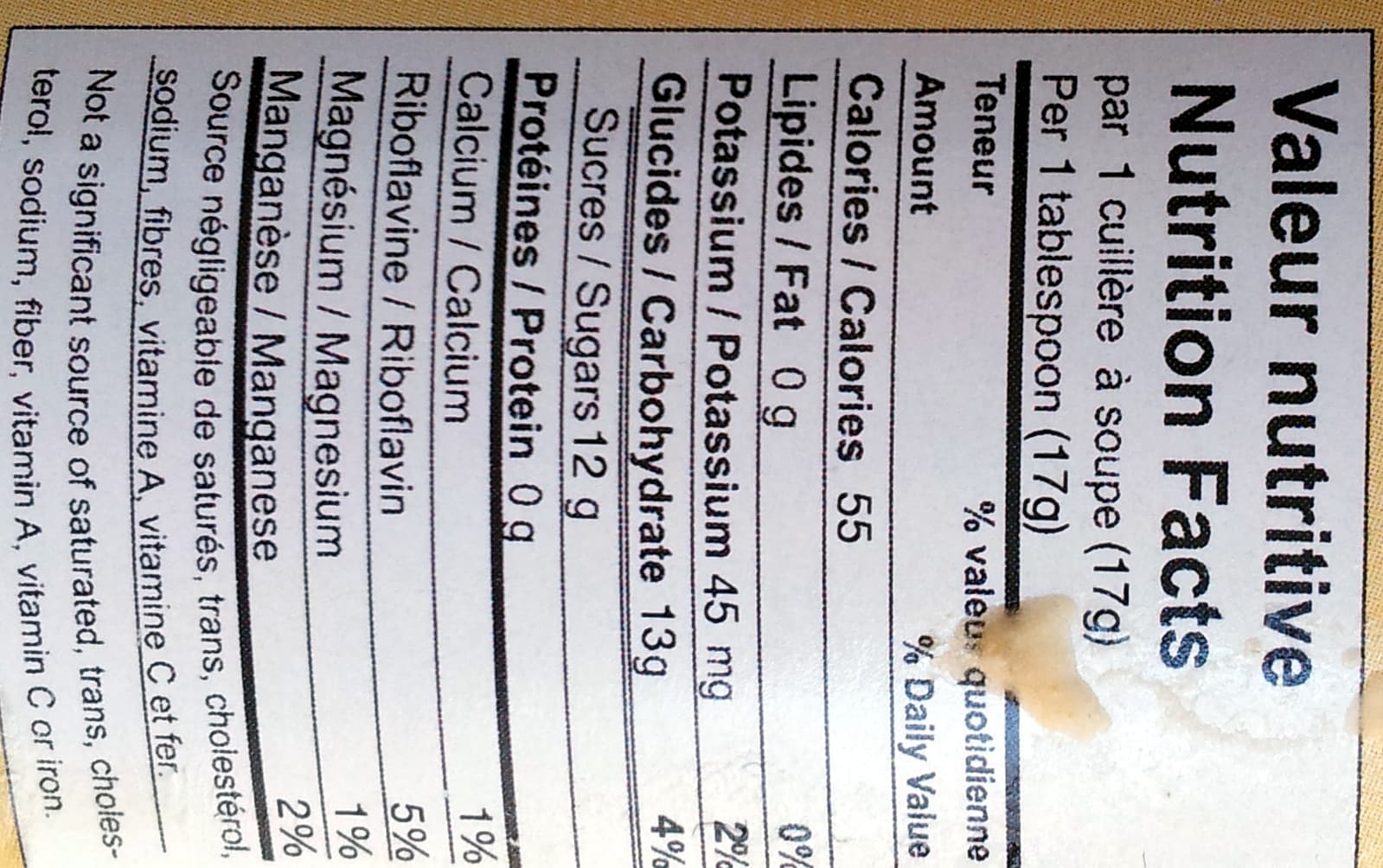 Biodélices Fondant d'érable biologique packshot