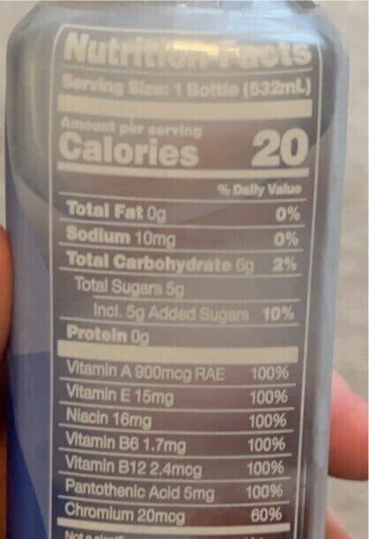 KARMA PROBIOTIC WATER BLUEBERRY LEMONADE packshot