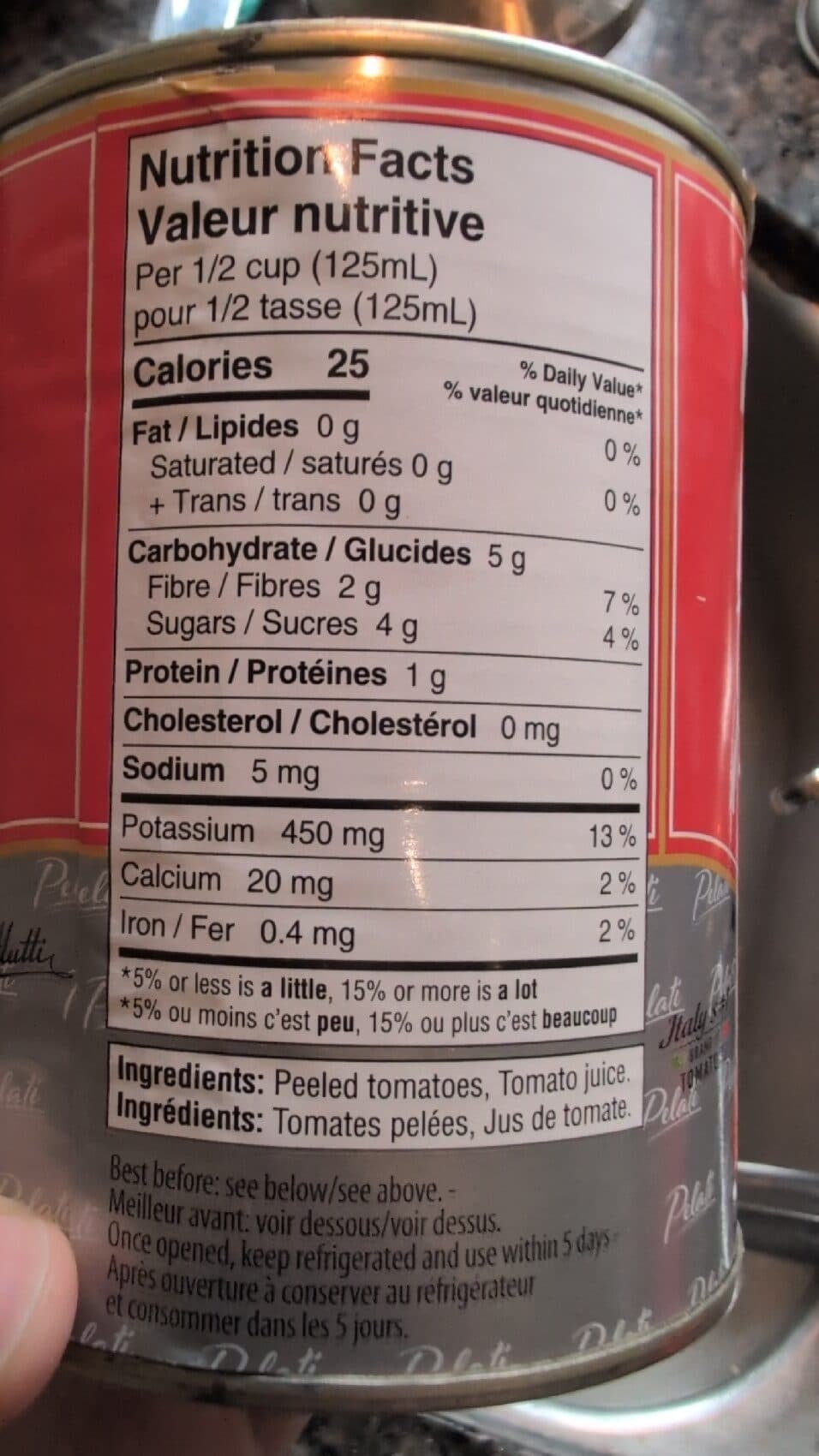 Mutti S.P.A. Whole Peeled Tomatoes packshot