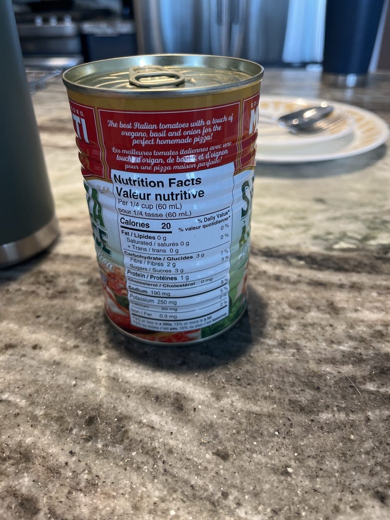 Mutti Sauce à Pizza Aromatica Basilic ET ORIGAN packshot