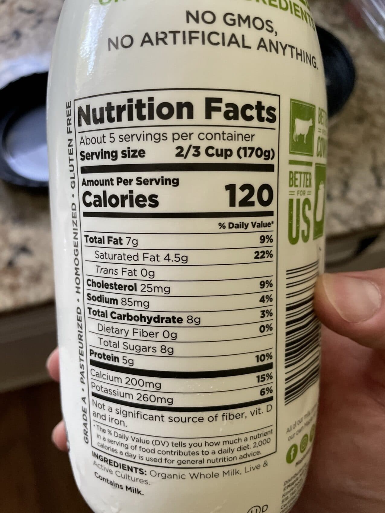 MAPLE HILL KEFIR packshot