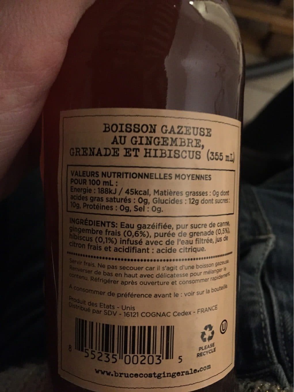 Bruce Cost Jasmine Tea Ginger Ale packshot