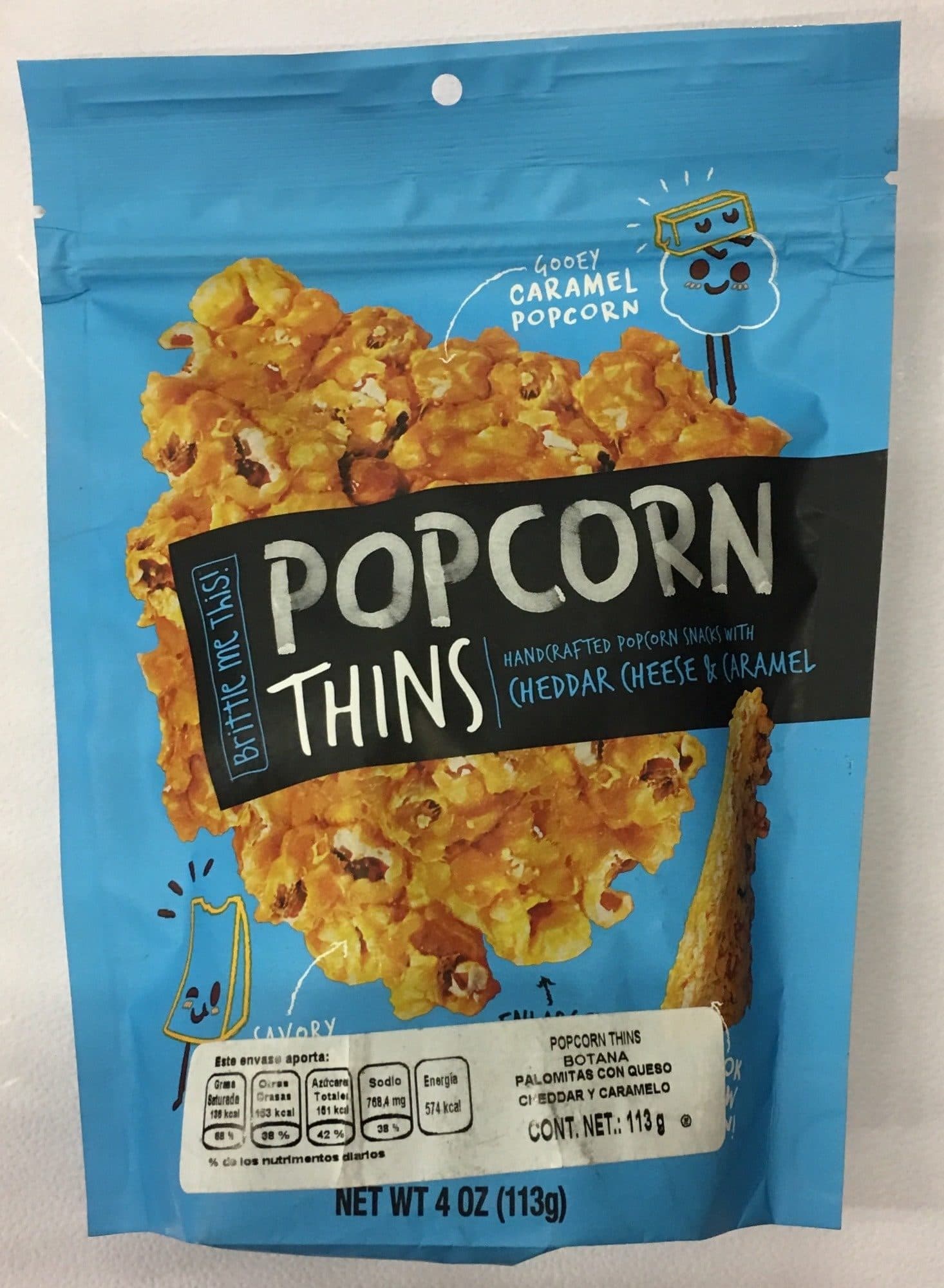 Hello Delicious Crazy-good pressed popcorn packshot