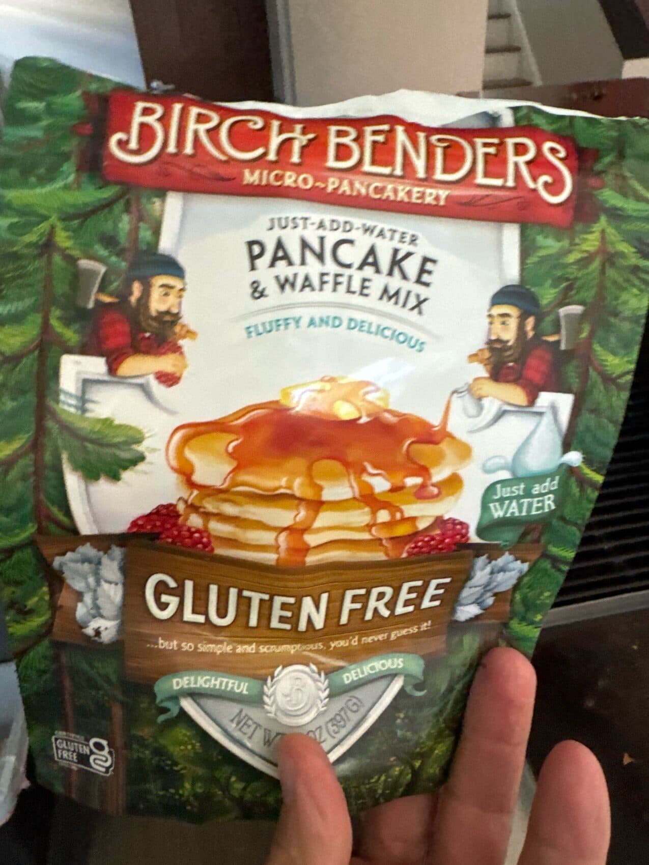 Birch Benders Gluten Free Pancake & Waffle Mix imp packshot