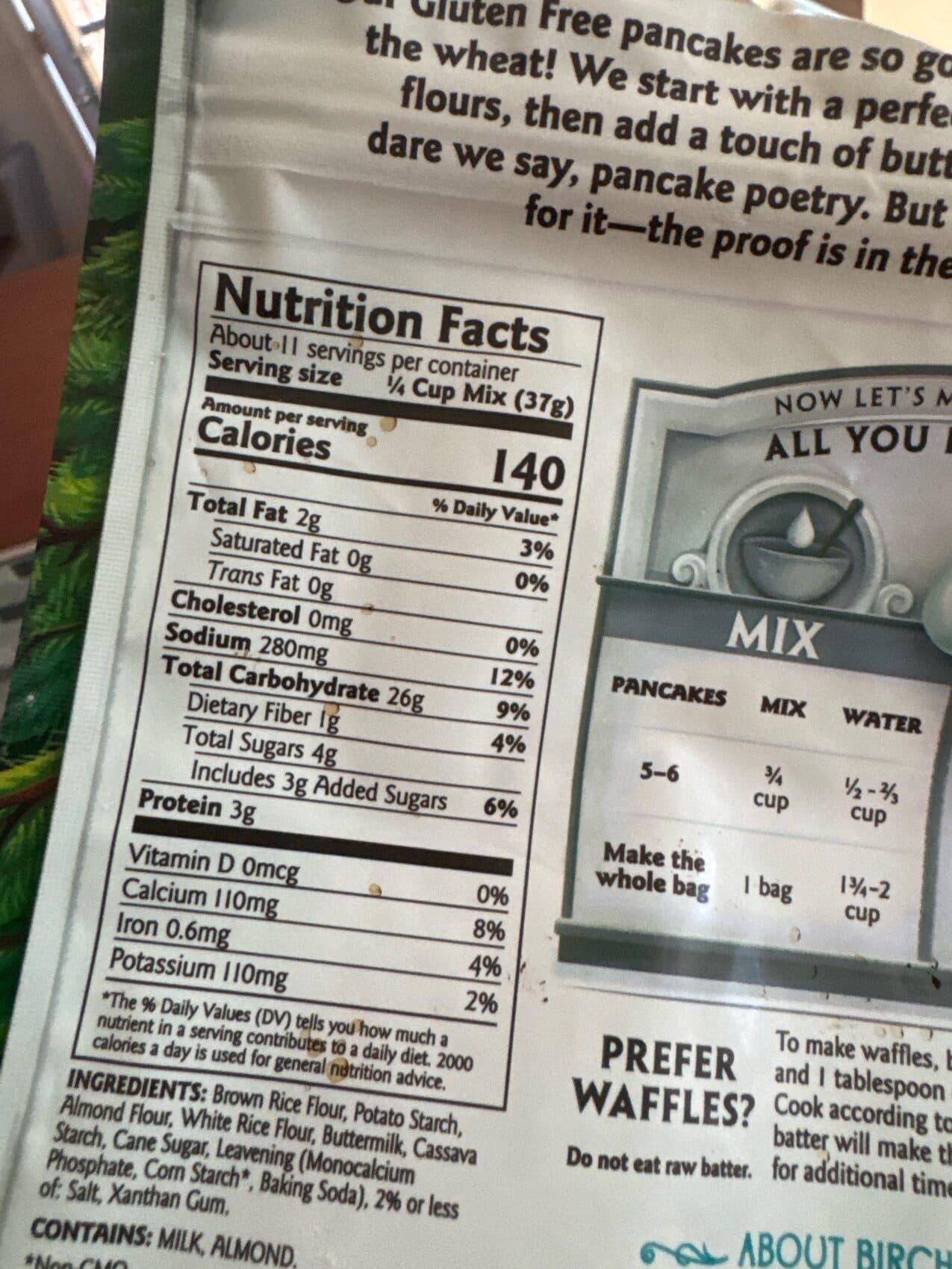 Birch Benders Gluten Free Pancake & Waffle Mix imp packshot
