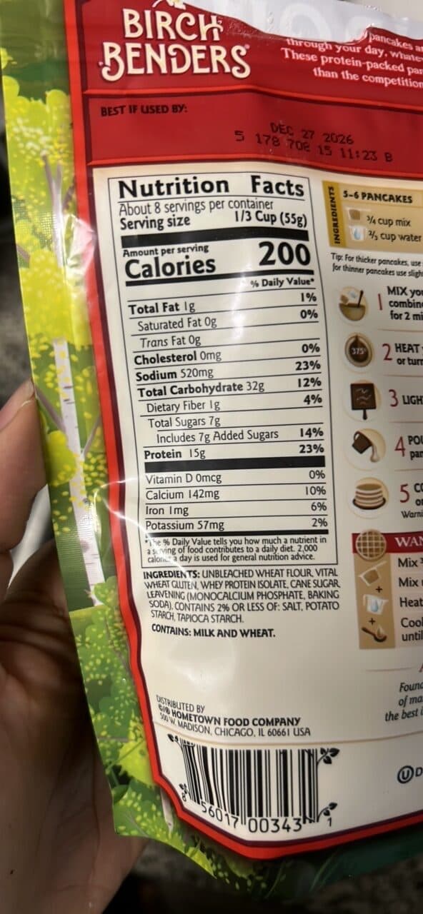 Birch Benders Complete Pancake & Waffle Mix packshot