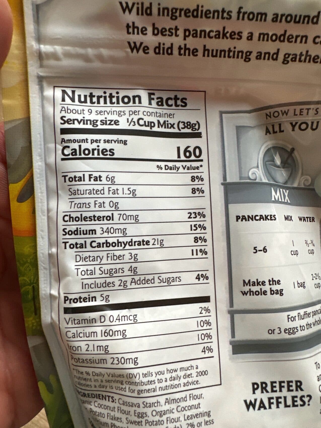 Birch Benders Paleo Pancake & Waffle Mix imp packshot