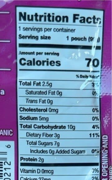 Mamma Chia Chia Squeeze Vitality Snack Strawberry Banana packshot