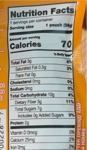 Mamma Chia Organic Vitality Squeeze Snack Mango Coconut packshot