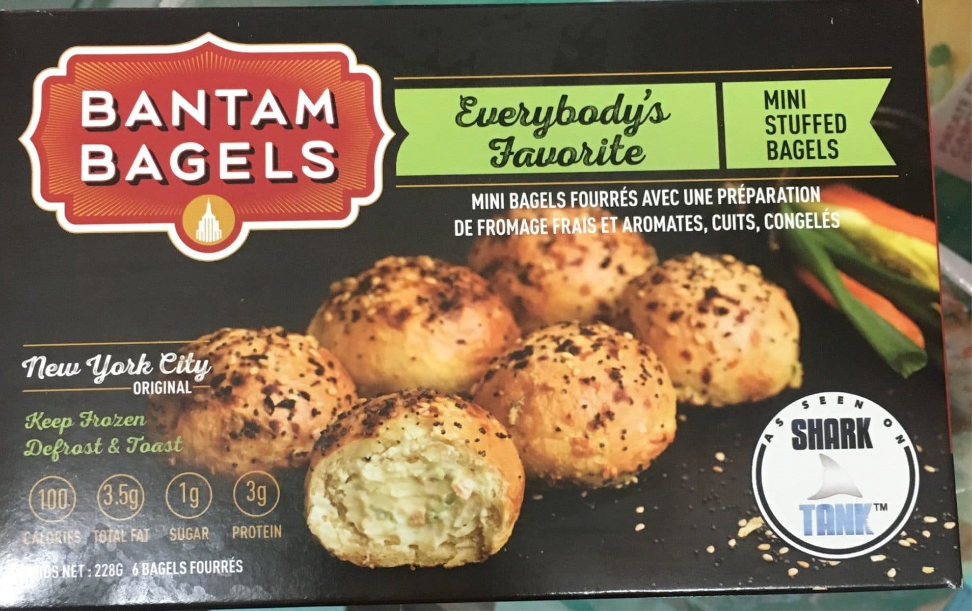 Open Food Facts Mini bagel au fromage packshot