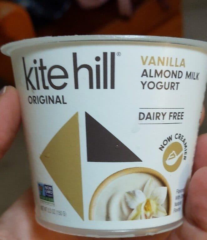 Kite Hill Vanilla Almond Milk Yogurt packshot