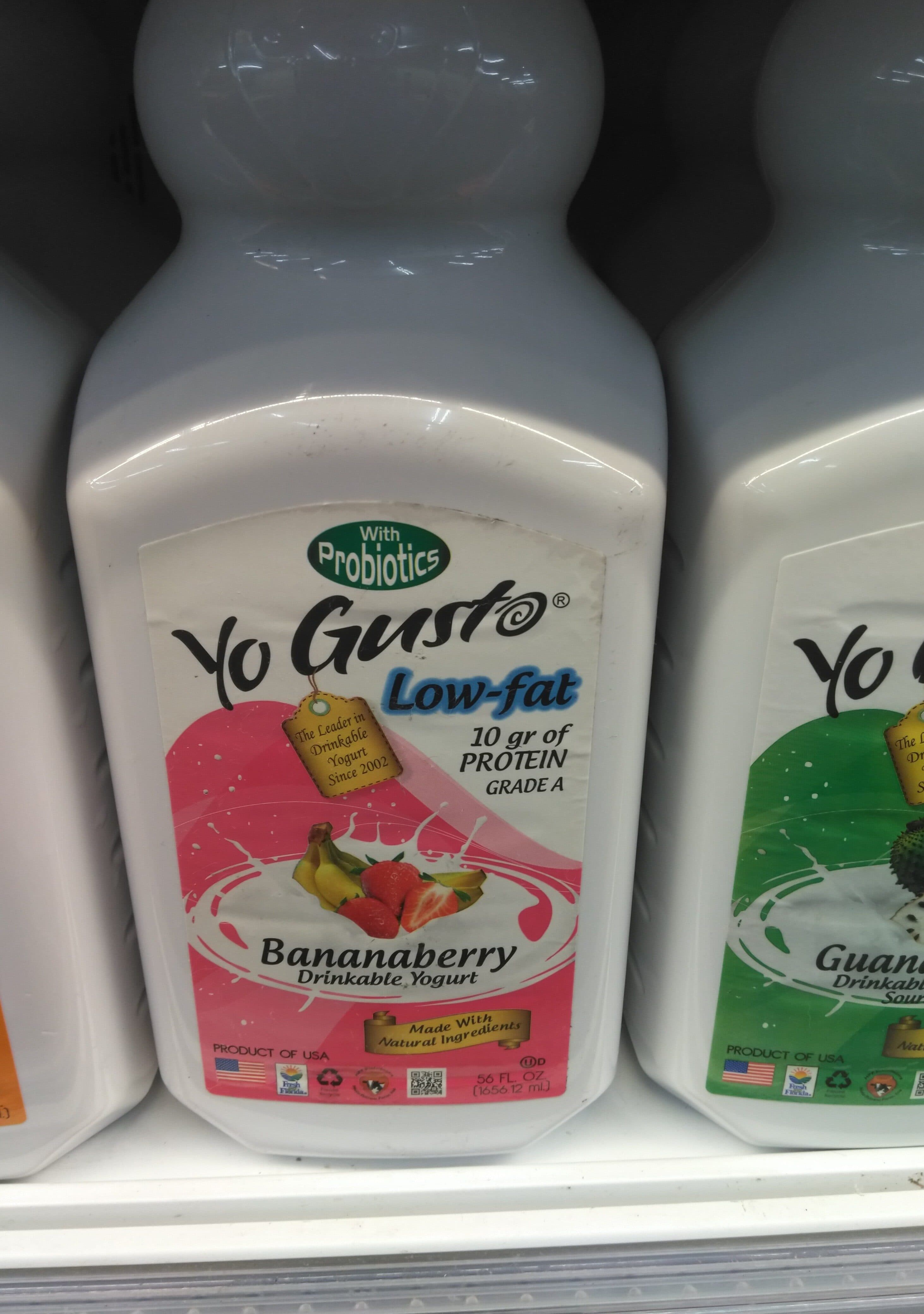 Yo Gusto 2% Low Fat Yogurt packshot