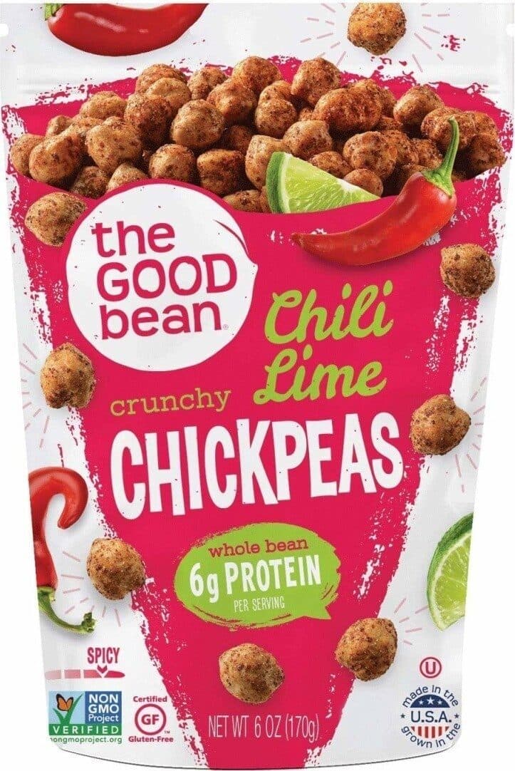 The Good Bean Chili Lime Chickpeas packshot