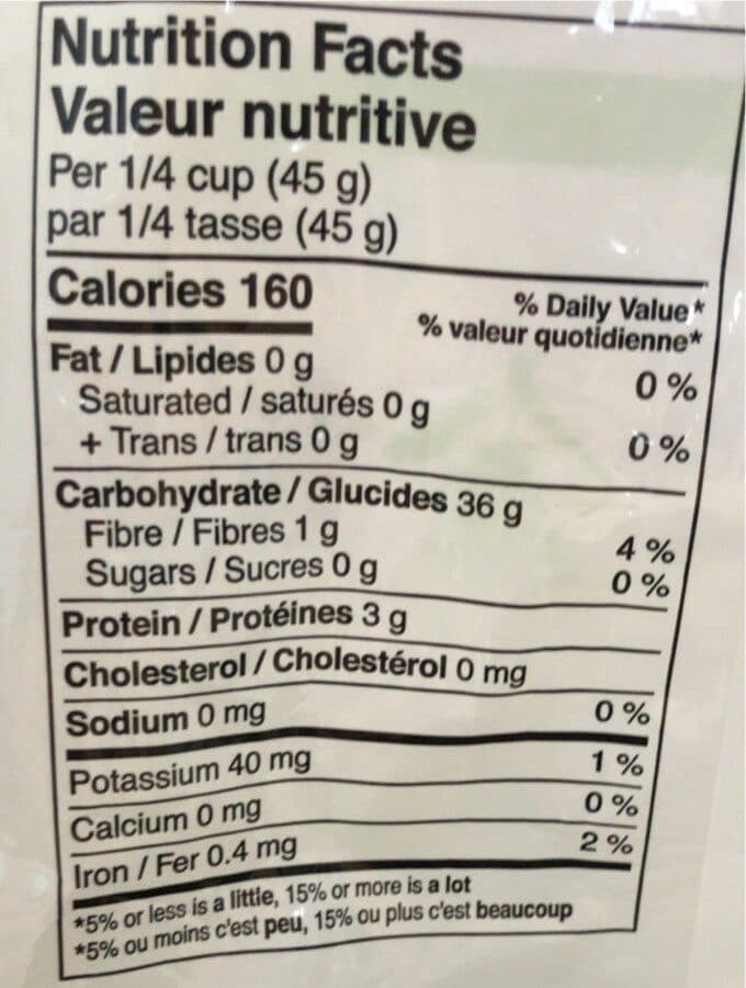 Open Food Facts Riz calrose packshot