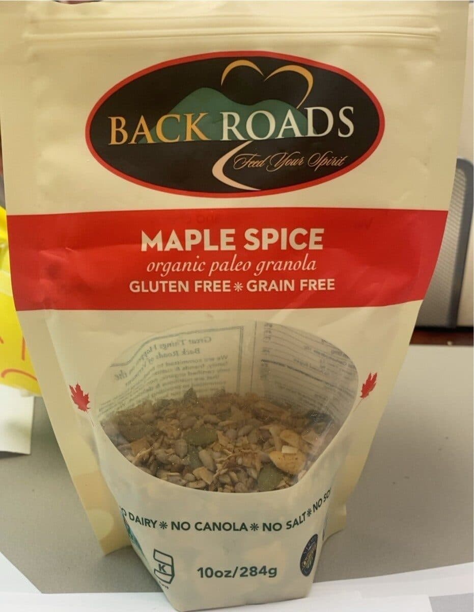 Back Roads Food Company Llc Organic Maple Spice Granola packshot