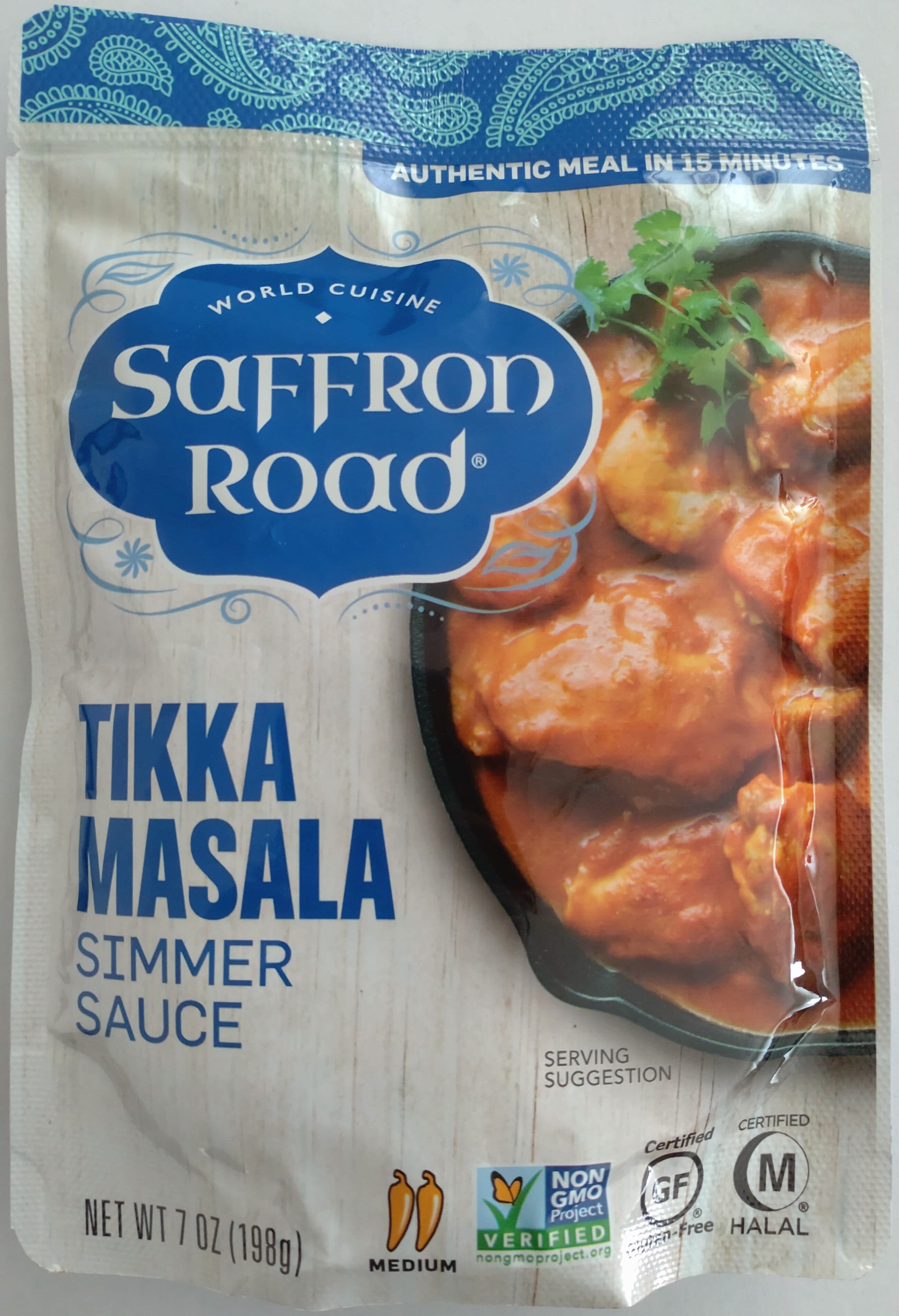 Saffron Road Tikka Masala Simmer Sauce packshot