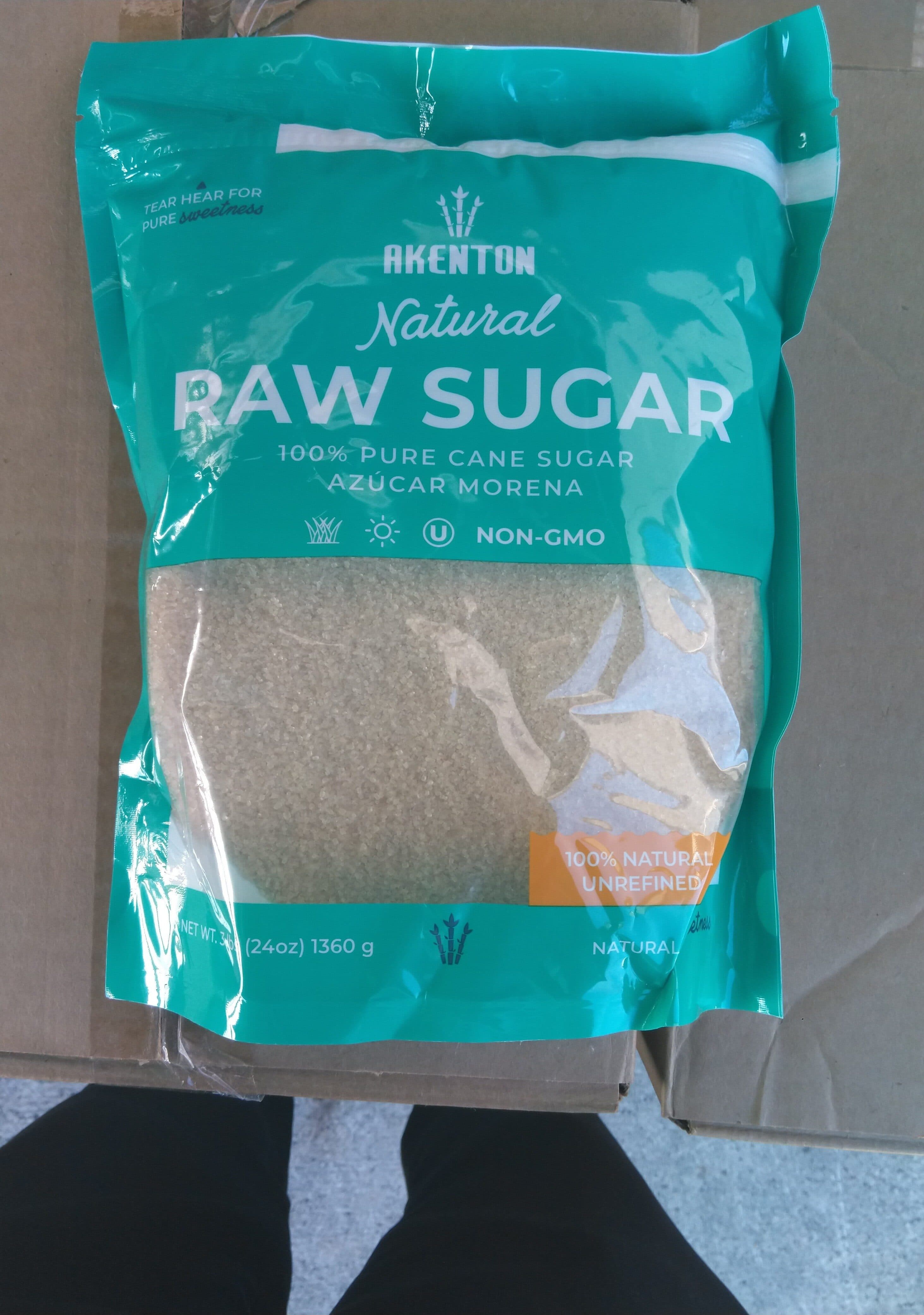 Akenton Natural Raw Sugar packshot