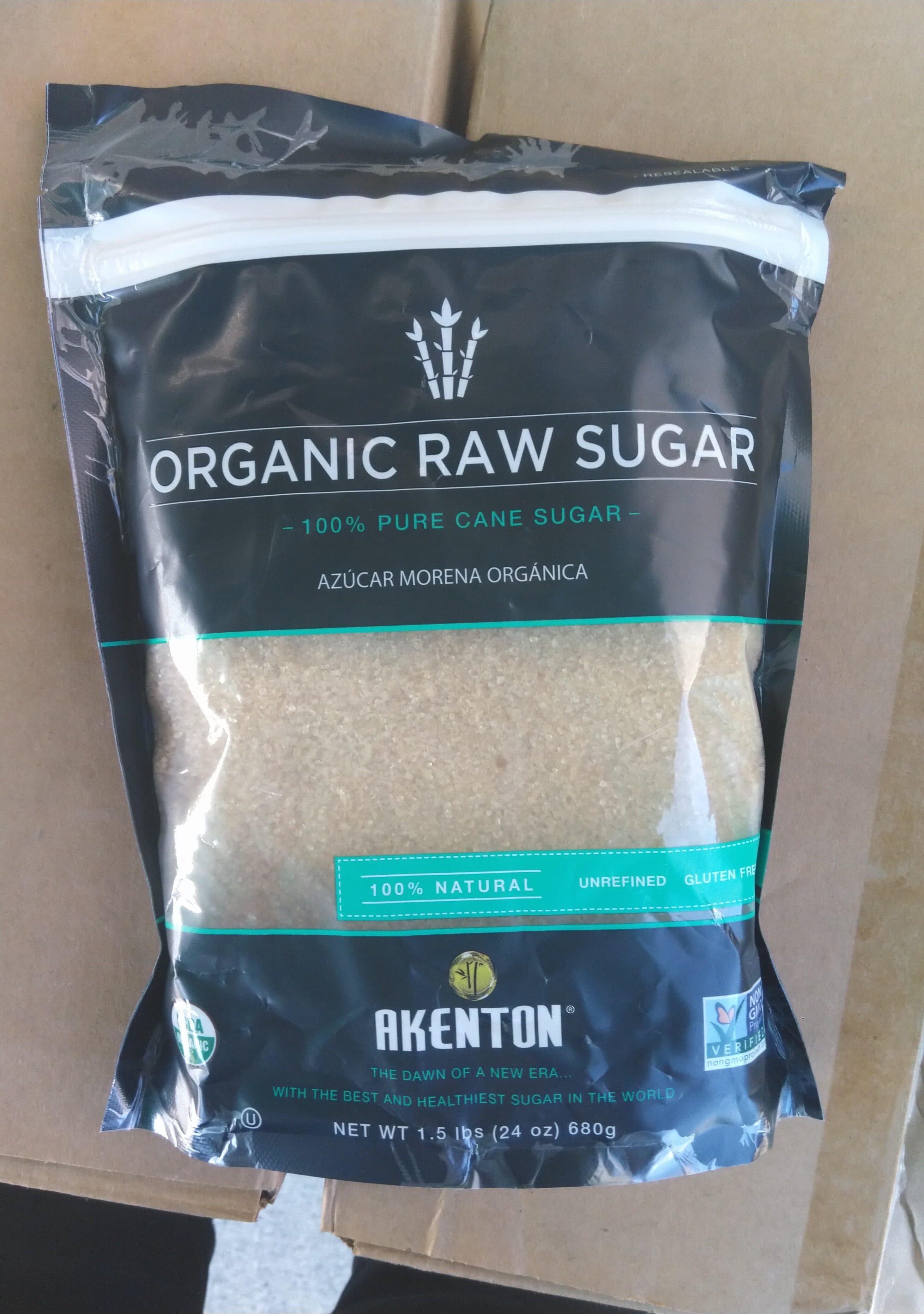 Akenton Natural Raw Sugar packshot