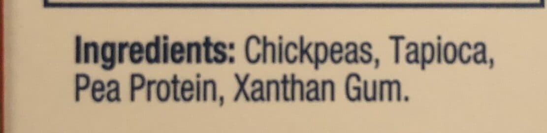 Banza Rotini made from chickpeas packshot