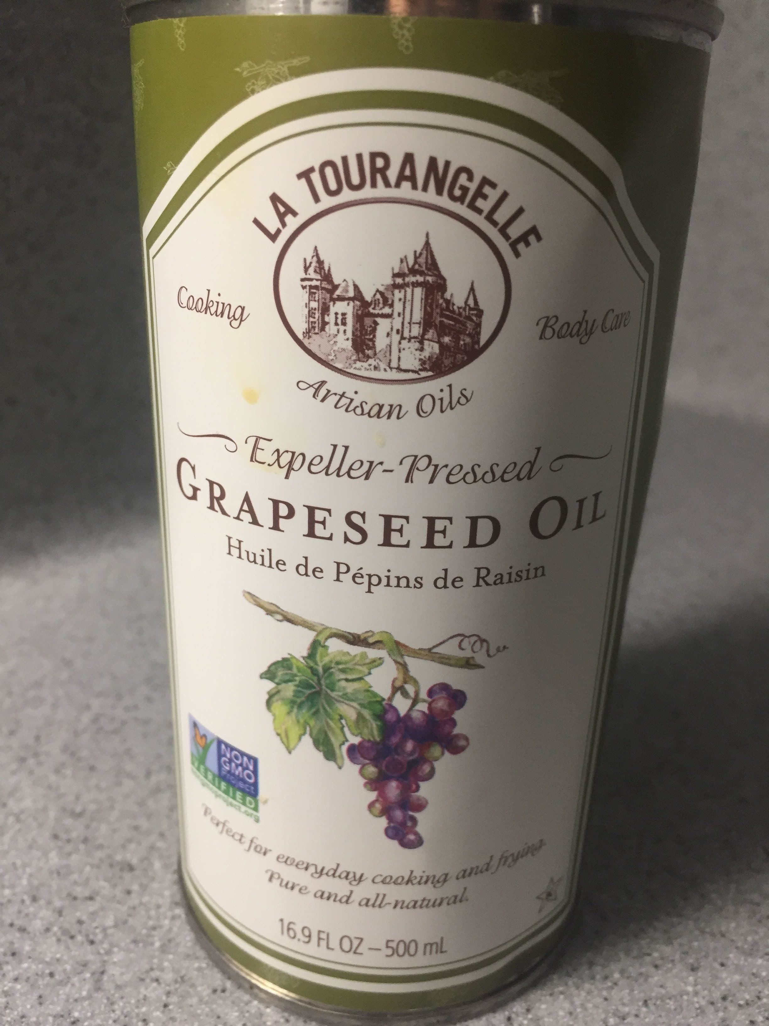 La Tourangelle Grapeseed Oil packshot