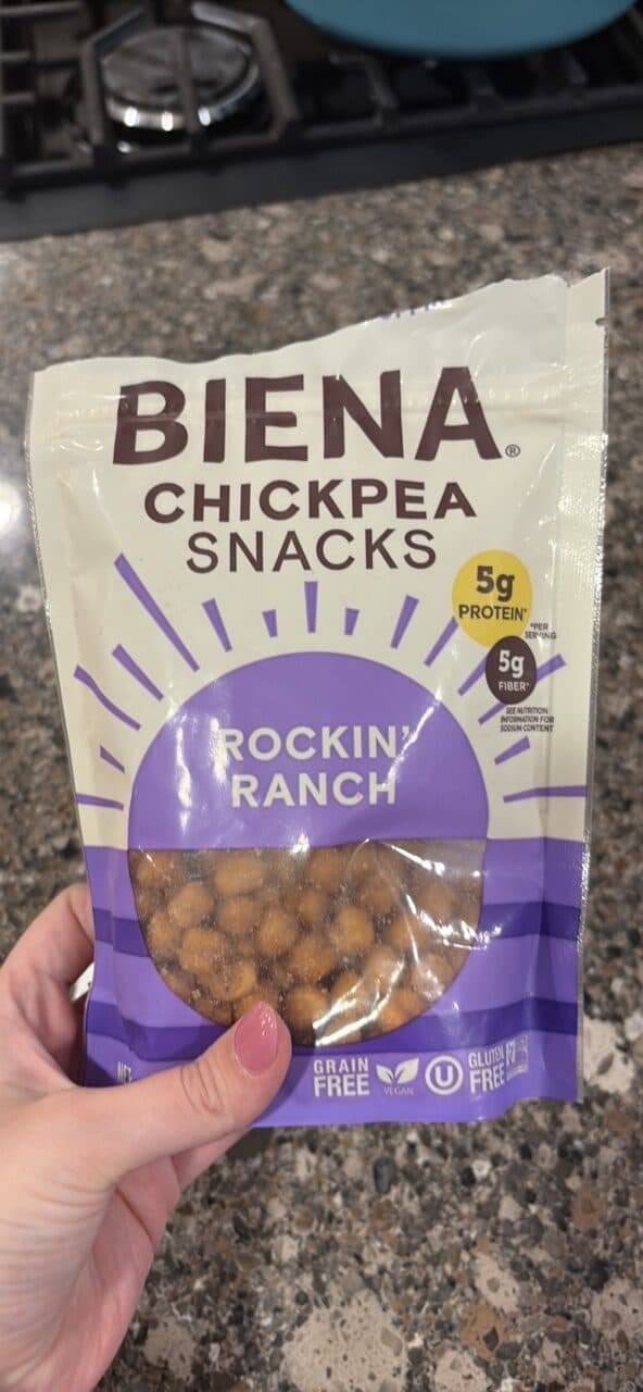 Biena Rockin' Ranch Chickpea Snacks packshot