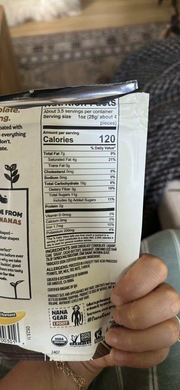 barnana Dipped Banana Bites packshot
