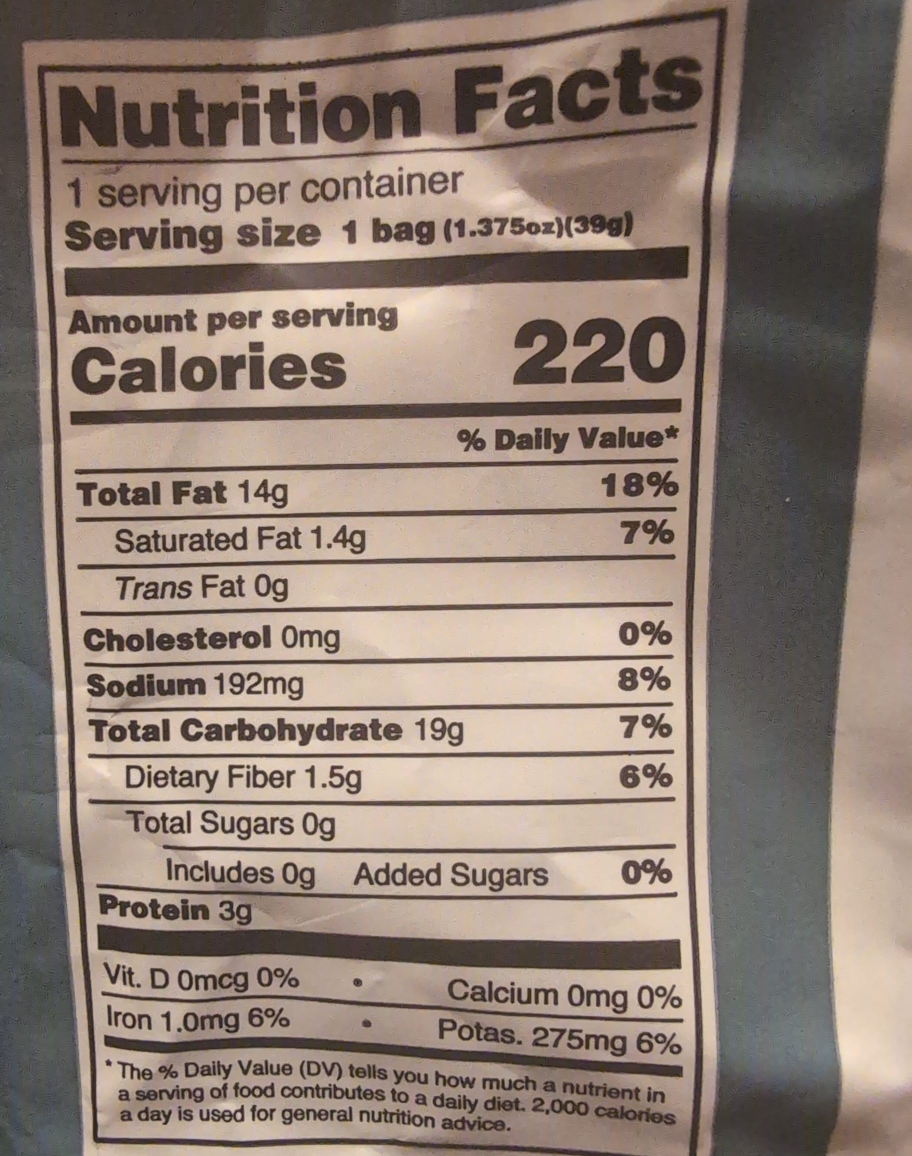 Great Lakes Potato Chip Co SEA SALT & VINEGAR packshot