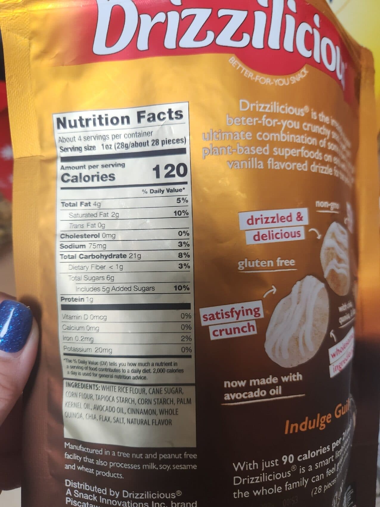 Drizzilicious Cinnamon Swirl Bites packshot