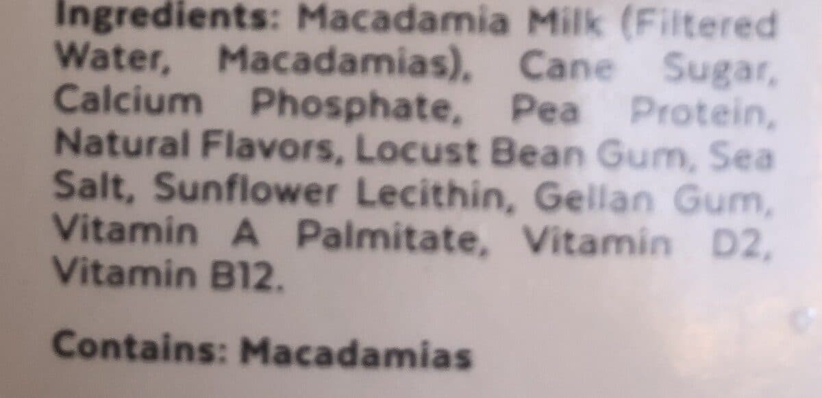milkadamia CREAMY MACADAMIA MILK packshot