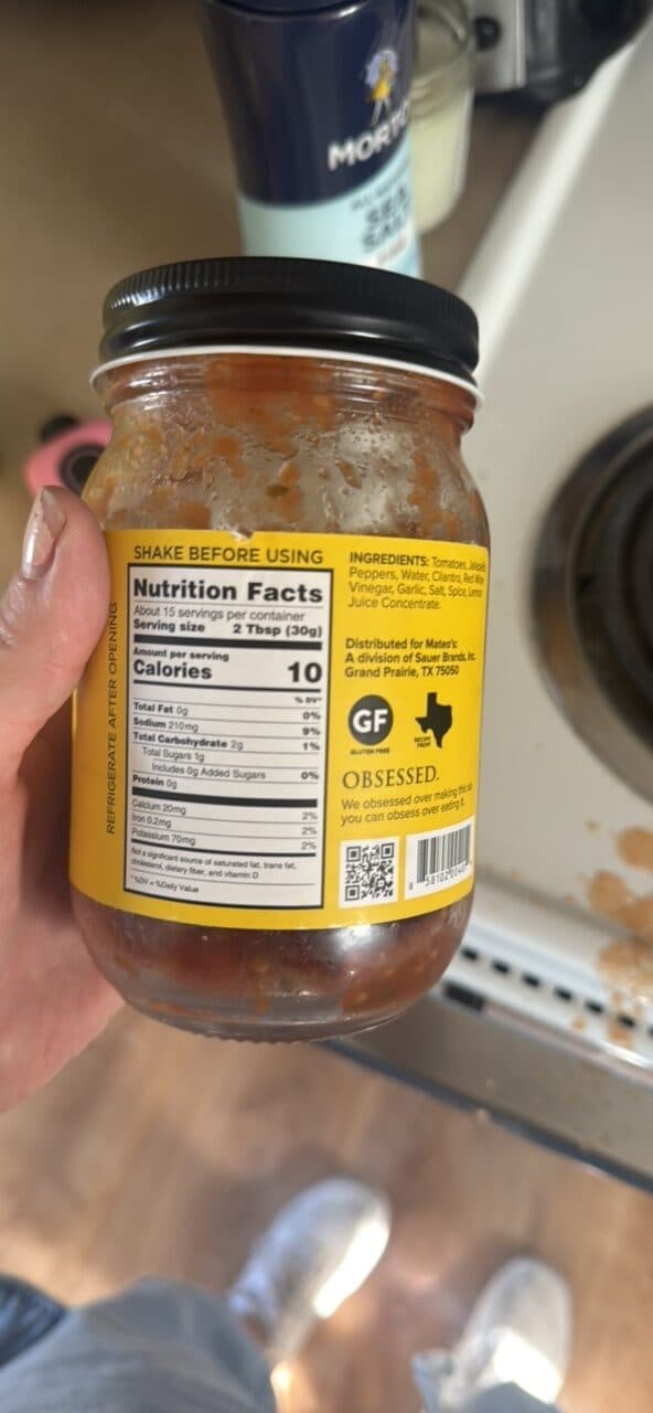 Mateo's Gourmet Salsa Medium packshot