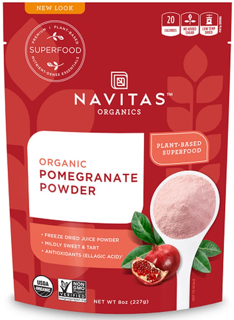 Navitas Organic pomegranate powder packshot