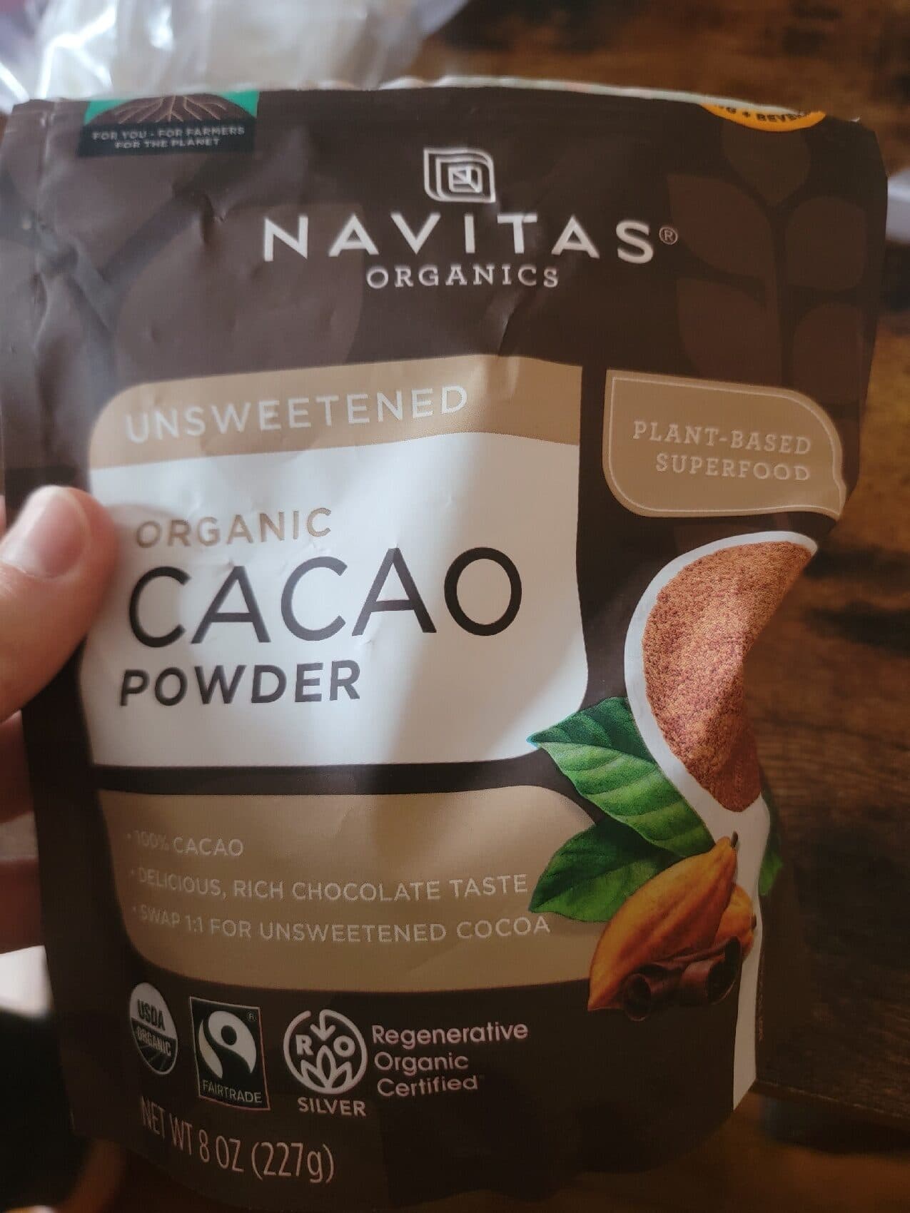 Navitas Organics Organic Cacao Powder packshot