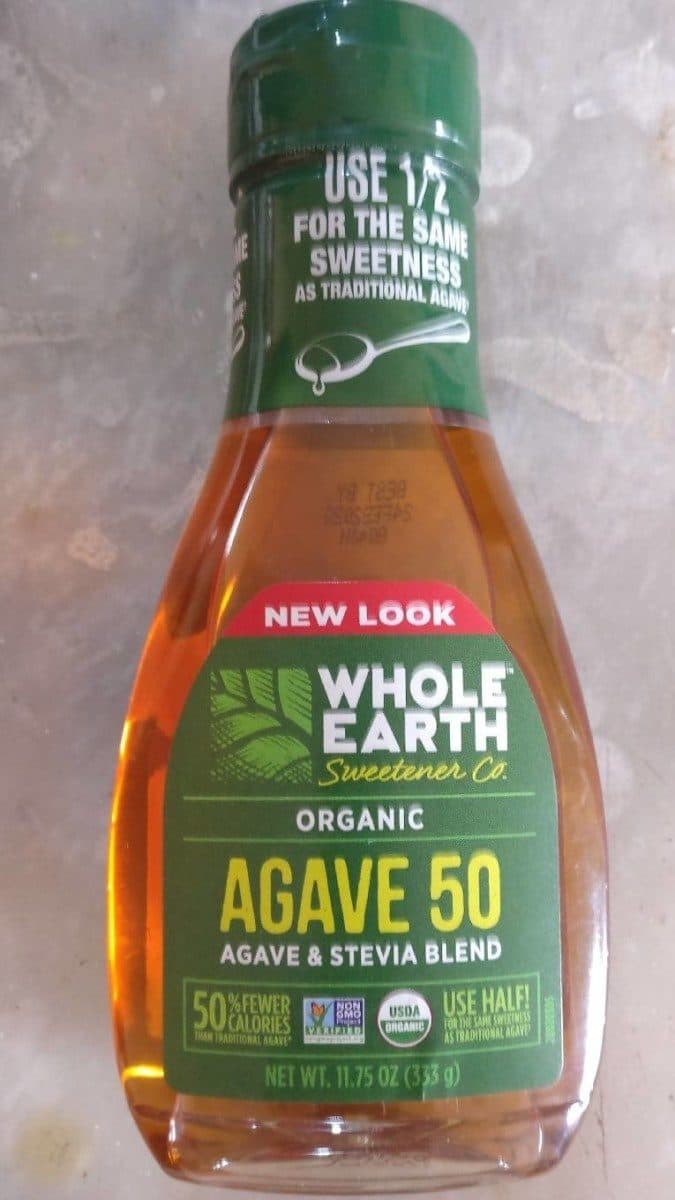 Whole Earth Sweetener Co Organic blue agave & stevia blend packshot