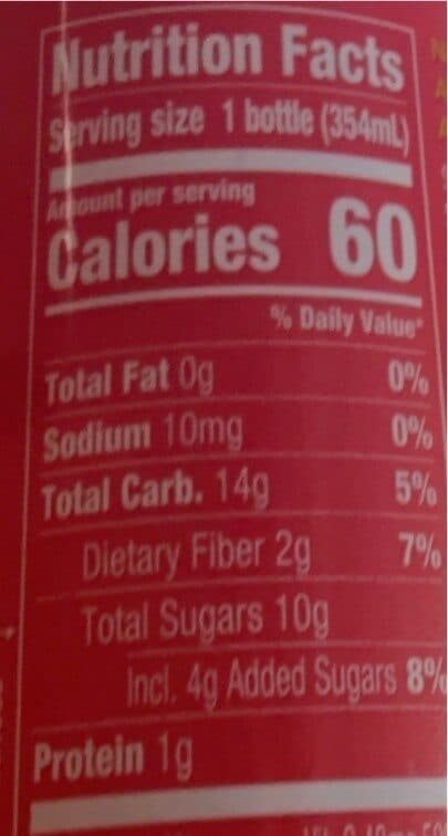 Suja Organic Gut Health Berry Lemon Nutrient Enhanced Fruit Juice Drink packshot